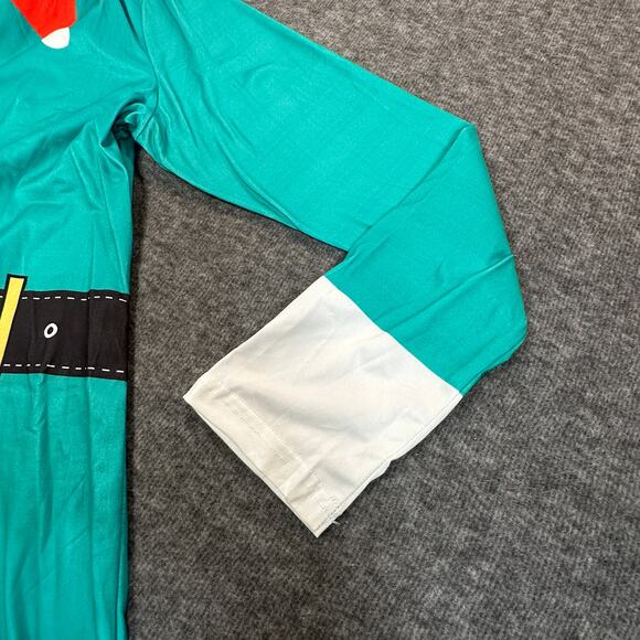 For Girls & Perfect Life Elf Costume Womens Large Green Tunic Dress Christmas - Picture 7 of 11